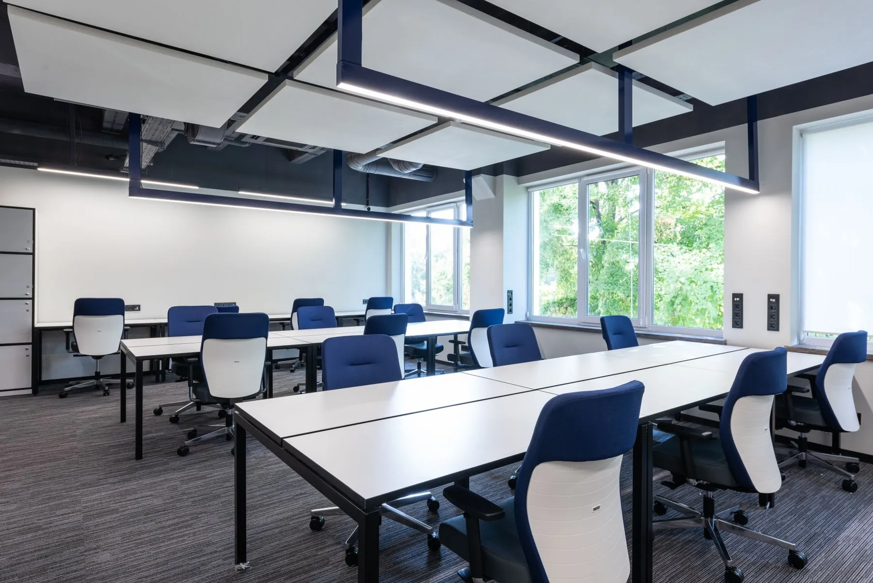A well-presented modern office requiring consistent commercial upkeep